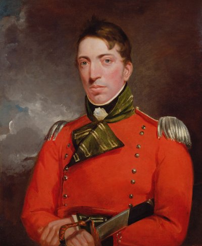 Capitano Richard Gubbins, c.1804-05 da John Constable