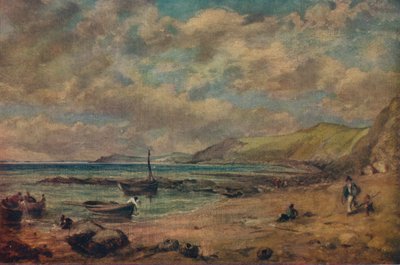 Spiaggia di Chesil, fine XVIII-inizio XIX secolo, 1943 da John Constable