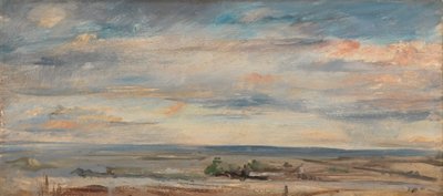 Studio delle nuvole, mattina presto, guardando a est da Hampstead da John Constable
