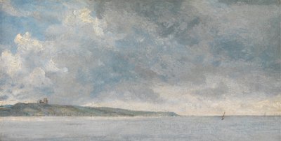Scena costiera con scogliere da John Constable