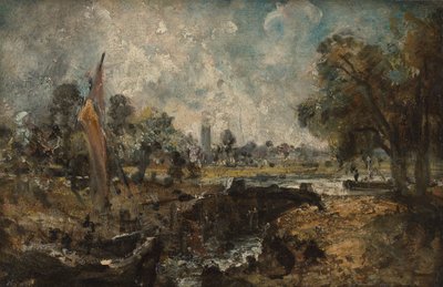Chiusa di Dedham da John Constable