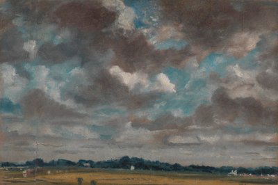 Paesaggio Esteso con Nuvole Grigie da John Constable