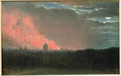 Incendio a Londra visto da Hampstead da John Constable