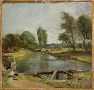 Chiusa di Flatford, 1810-11 da John Constable