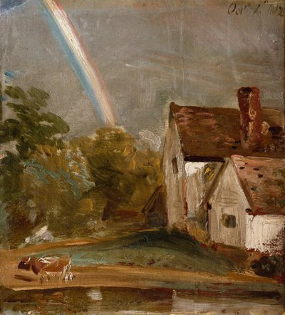 Chiusa e mulino di Flatford da John Constable