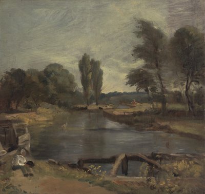 Flatford Lock da John Constable