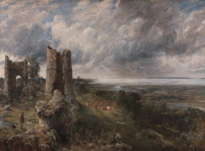 Castello di Hadleigh, la foce del Tamigi - Mattina dopo una notte tempestosa da John Constable