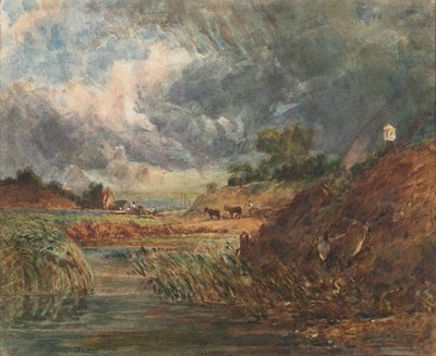 Brughiera di Hampstead da John Constable