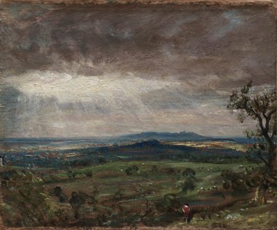 Hampstead Heath, verso Harrow da John Constable