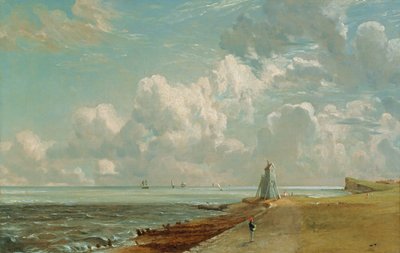Harwich, Il faro basso e Beacon Hill, c.1820 da John Constable