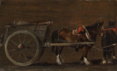 Cavallo e carro, ca. 1814 da John Constable