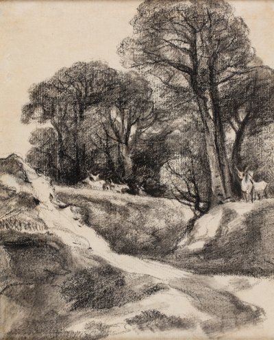Nel Parco di Helmingham, Suffolk da John Constable