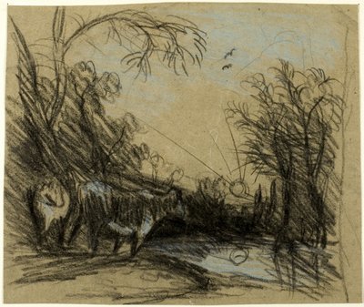 Paesaggio con mucche da John Constable