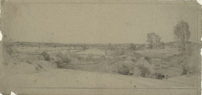 Paesaggio con vista su Dedham Vale da Langham da John Constable