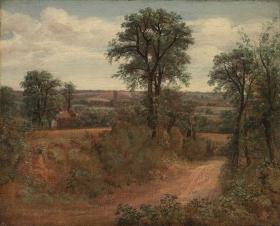 Strada vicino a Dedham da John Constable
