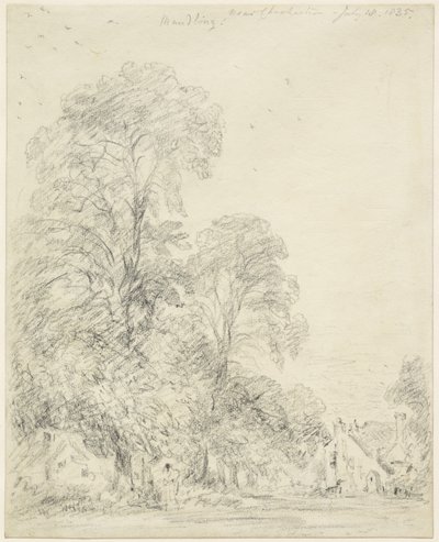 Maudlin, vicino a Chichester, 18 luglio 1835 da John Constable