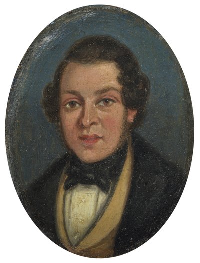 Miniatura: ritratto di Abram Constable, fratello dell