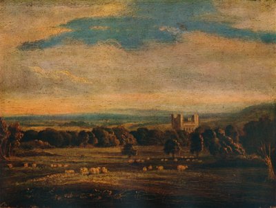 Castello di Naworth, c1826 da John Constable