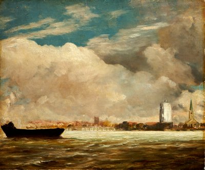 Sul Tamigi vicino al ponte di Battersea da John Constable