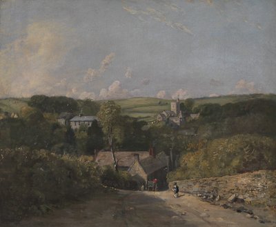 Villaggio di Osmington, 1816-1817 da John Constable