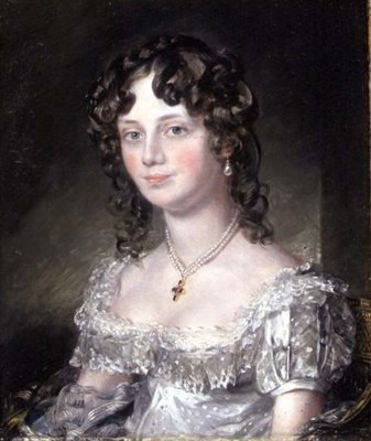 Ritratto di Mrs Mary Fisher, moglie di John Fisher, Arcidiacono del Berkshire, 1816 da John Constable