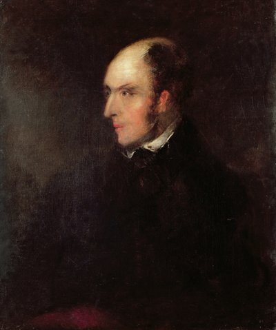Ritratto di un uomo calvo da John Constable