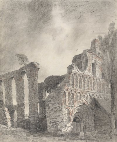 Rovine del Priorato di St. Botolph, Colchester da John Constable