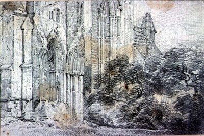 Rovine di una chiesa da John Constable