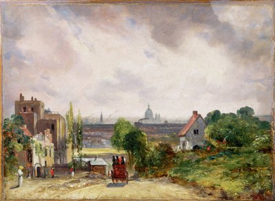 Cottage di Sir Richard Steele, Hampstead, c.1832 da John Constable