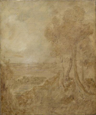 Schizzo per "Dedham Vale" da John Constable