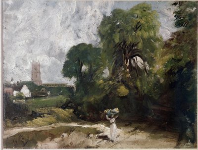 Stoke-by-Nayland da John Constable