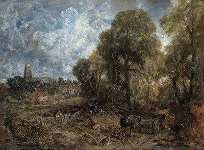 Stoke-by-Nayland da John Constable