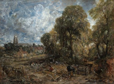 Stoke-by-Nayland da John Constable