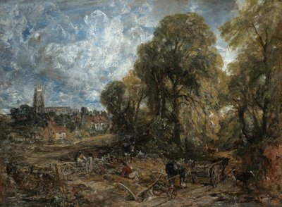 Stoke-by-Nayland da John Constable