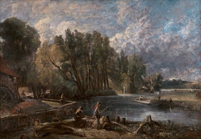 Mulino di Stratford, 1819-1820 da John Constable