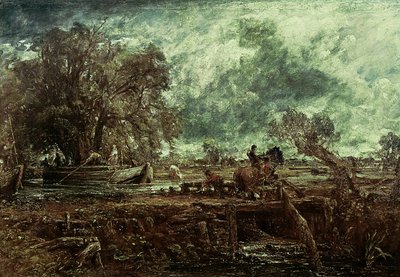 Studio per Il cavallo al galoppo, c.1825 da John Constable