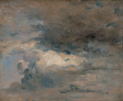 Studio delle nuvole - Sera, 31 agosto 1822 da John Constable
