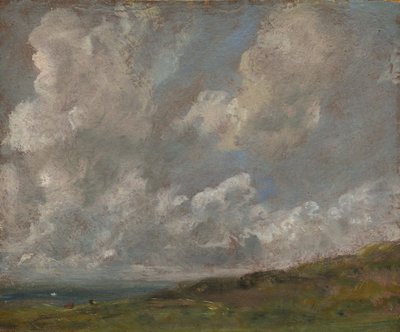 Studio di nuvole su un paesaggio, c.1821-22 da John Constable