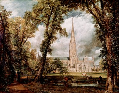 La Cattedrale di Salisbury vista dai Giardini dell