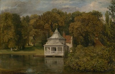 I quartieri dietro Alresford Hall da John Constable