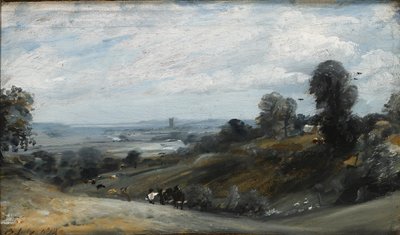 La valle di Dedham da Langham, 1812 da John Constable