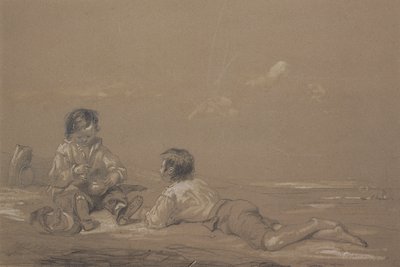 I giovani costruttori di barche da John Constable