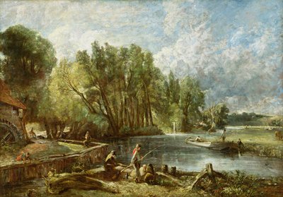I giovani waltoniani - Stratford Mill, c.1819-25 da John Constable