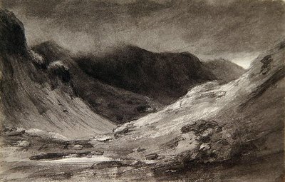 La valle di Newlands: Un pomeriggio molto tempestoso da John Constable
