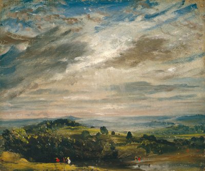 Veduta da Hampstead Heath, verso Harrow da John Constable