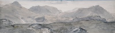 Veduta dalla cima di Honister Crag da John Constable