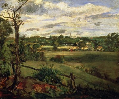 Vista di Highgate da Hampstead Heath, c.1834 da John Constable