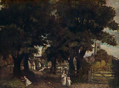 Water Lane, Dedham, c. 1802, 1911 da John Constable