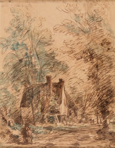 Water Lane, Stratford St. Mary da John Constable