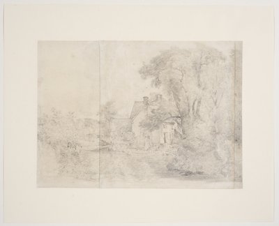 Casa di Willy Lott, East Bergholt, c.1812-13 da John Constable